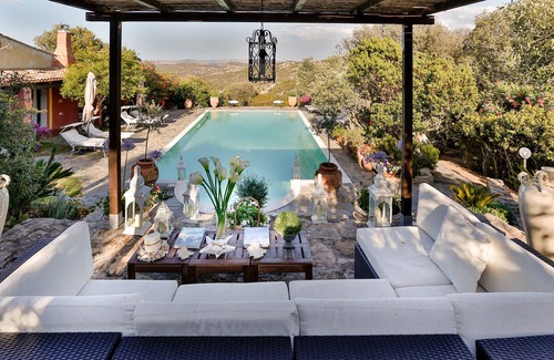 Santa Teresa di Gallura Villa | VILLA FRANCESCA with Private Infinity Pool View over La Maddalena Archipelago