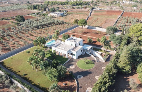 Gagliano del Capo Villa | Villa Galatea with private pool, large garden, and spa