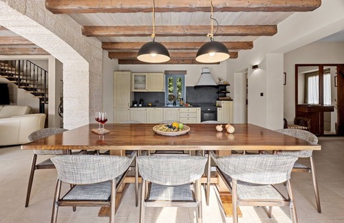 Prkacini Villa | Villa Gimino - Beautiful villa with heated private pool, table football and darts