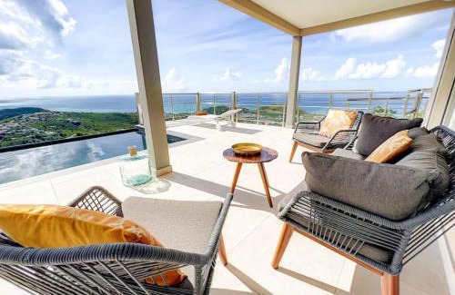 La Savane Villa | Villa Grand Horizon with extraordinary 180 degree sea view