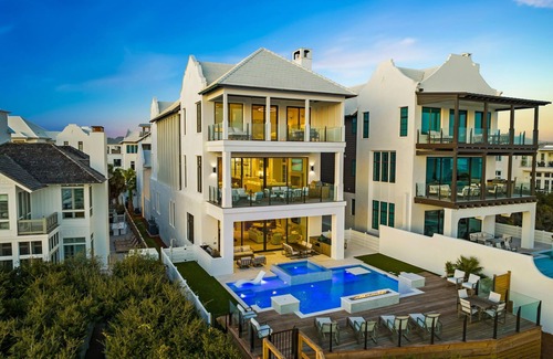 Seagrove Beach House | Villa Grandeur|Private Deeded Beach|Gulf Front Home|Private Resort Style Pool