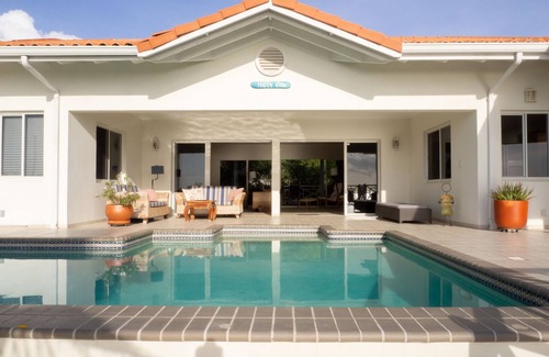 St. Marie Villa | Villa Happy View with 180 degree sea view.