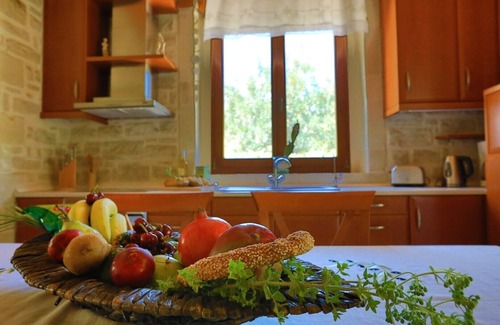 Atsipópoulon Villa | Villa Harmony, fantastic view, pool 12 m, cozy natural stone villa