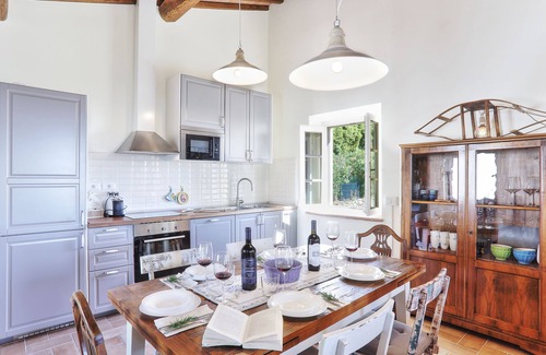 San Pietro a Marcigliano Villa | Villa Il Cipresso - view and pool