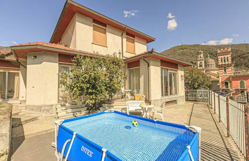 Tribogna Cabin | Villa indipendente con giardino e piscina, relax nella campagna della Liguria