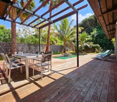 Entre-Deux Villa | Villa Isis, avec piscine et une magnifique vue !