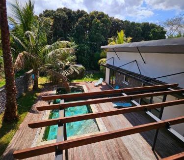 Entre-Deux Villa | Villa Isis, avec piscine et une magnifique vue !