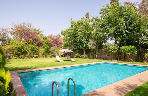 Gueliz Villa | Villa Jnan Targa Pool & Garden
