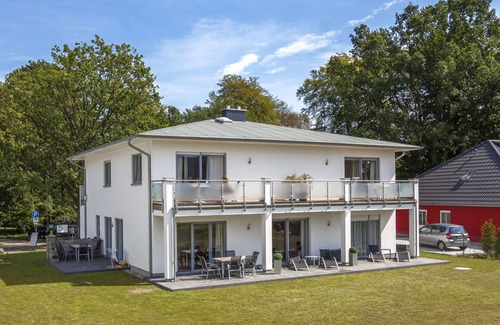 Korswandt Apartment | Villa Kaja Apartment Kaiserbad - View of the Wolgastsee