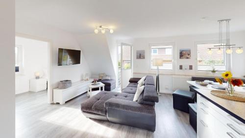Groemitz Apartment | Villa Klarsinni Ferienwohnung 2 Strandkorb