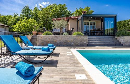 Salakovci Villa | Villa Krasna Kuca for 5 people near Labin - Rabac with private heated pool