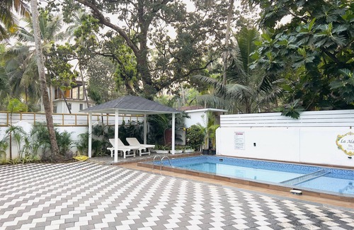 Nagoa Villa | Villa La Aldeia Private Pool Near Baga Beach