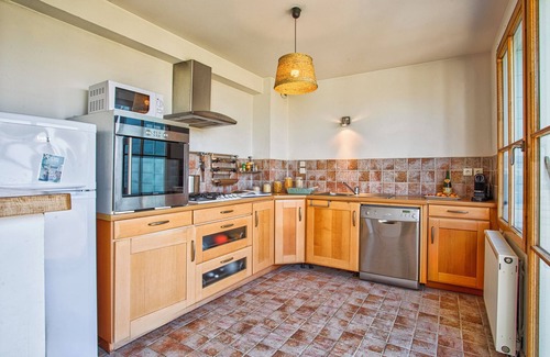 Saint-Vaast-la-Hougue House | Villa "La Ligne Bleue" - sea view and Vauban Tower