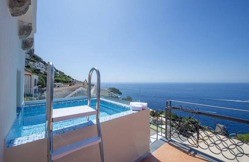 Praiano Villa | Villa La torretta with Pool and lift