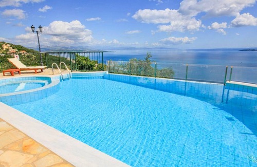 Barbati Villa | Villa Magda Large Private Pool Sea Views A C Wifi - 933