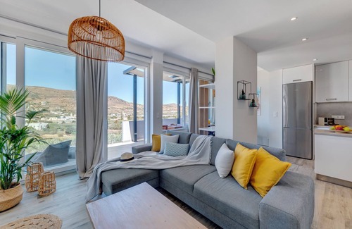 Vissa Villa | Villa 'Mare' with Sea View, Wi-Fi and Air Conditioning