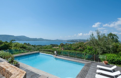 Porto-Vecchio House | Villa Marina di fiori sea view 5 bedrooms swimming pool air conditioning