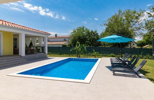 Polje Cepic Villa | Villa Mario with private heated saltwater pool