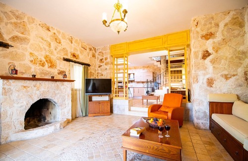 Kalkan Villa | Villa Marsilya is stone house for 8 people with a magnificent Sea View in Kalkan