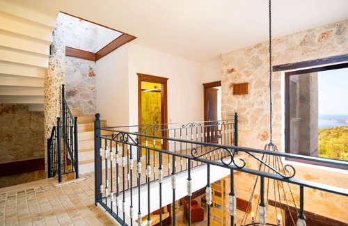 Kalkan Villa | Villa Marsilya is stone house for 8 people with a magnificent Sea View in Kalkan