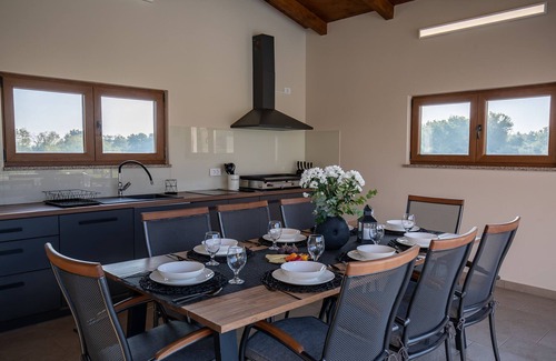 Loborika Villa | Villa Mattuzzi near Pula with large garden, kids playground and whirlpool