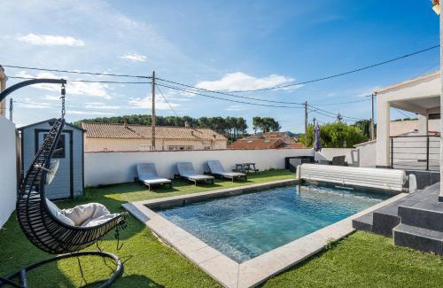 Le Rove Villa | Villa moderne avec piscine privée et espace extérieur à Le Rove