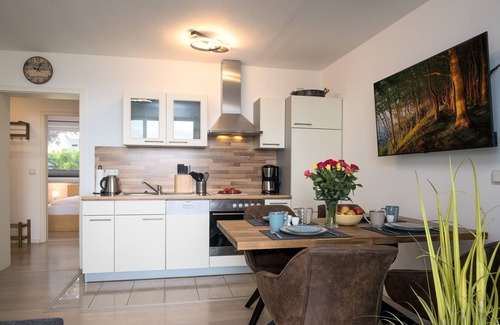 Sassnitz Apartment | Villa Nause EG4 - Meerblick, Sauna, Whirlpool, Kamin - Ferienwohnung - EG4