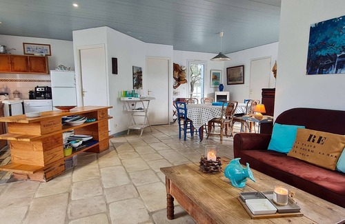 La Couarde-sur-Mer House | Villa near the beach with pool and parking