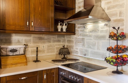 Magnisia Villa | Villa Okalia, Luxury stone villa with private pool and delicate decoration.