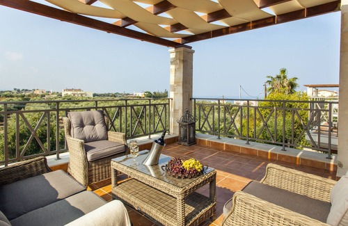 Magnisia Villa | Villa Okalia, Luxury stone villa with private pool and delicate decoration.