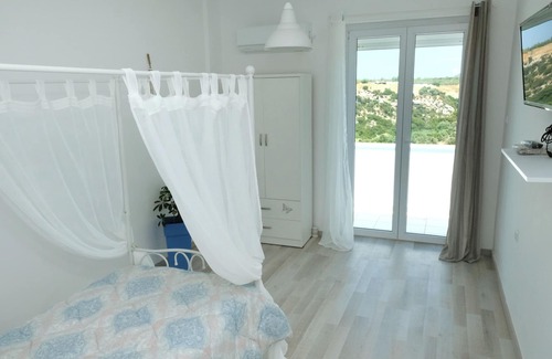 Rethymno Villa | Villa OLIV panoramic view to the sea
