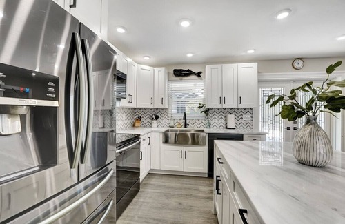 Boca Raton House | Villa Palm 4 BD 2 BA Heated Private Pool Office BBQ