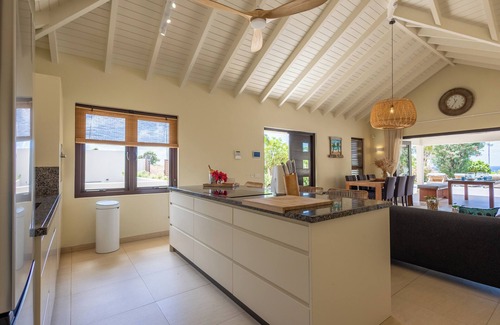 Jan Thiel Villa | Villa Palm Crest - Tropical villa 10 minutes walk from Jan Thiel Beach