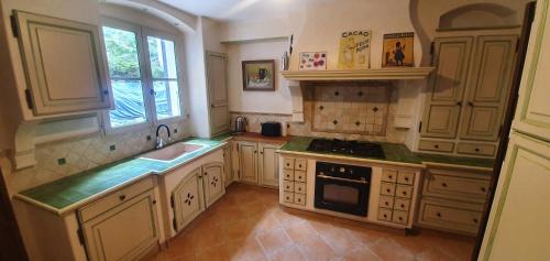 Esparron-de-Verdon Villa | Villa piscine et vue sur le lac