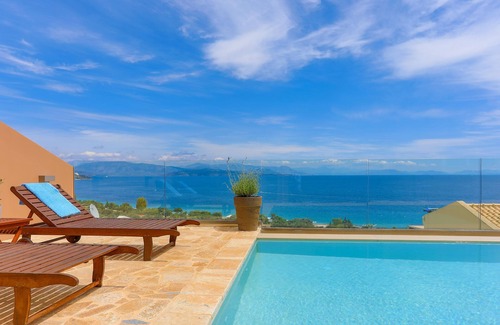 Barbati Villa | Villa Renata Gold: Fantastic villa located above Barbati Beach, sleeps 4, WiFi