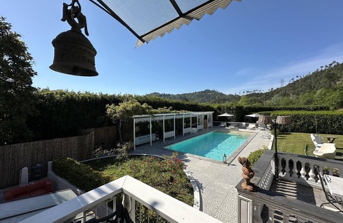 Beverino Villa | VILLA RIVIERA, Luxury Retreat with Large Pool, Tennis, Soccer field, near 5Terre