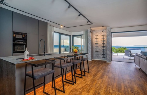 Jadranovo Villa | Villa Sea Line with heated pool (Kvarner - Jadranovo)