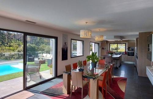 Taglio-Isolaccio Villa | VILLA sea view, 2 comfortable suites, terrace, pool, plancha