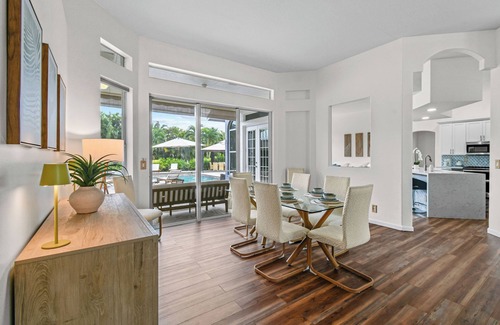 Hunt Club House | Villa Sobrinas - Luxury 4BR Villa: Pool, Spa, Fire Pit, Pond View, RV Parking, Sleeps 10