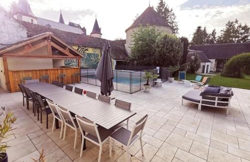 Senonches Villa | Villa spacieuse près de Senonches avec piscine privée