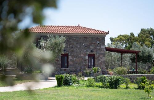 Eresos-Antissa Villa | Villa & Stone House with Pool, 10 Mins to Skala Eressos Beach
