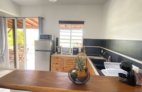 Sainte-Anne Apartment | Villa Ti Ma-El, F2 quiet sea view Sainte-Anne