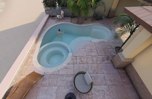 Los Barriles Villa | Villa Tranquilo, White sand Beach front, new infinity pool; walk to everything!