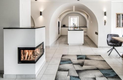 Colle Isarco Apartment | Villa Tribulaunblick - Design-Apartment mit Bergblick & Sonnenterrasse bei Sterzing
