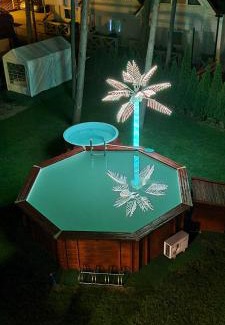 Pobierowo Bed & Breakfast | Villa Tropico śniadanie obiadokolacja letni basen 5,5m jacuzi 2,5m czynne non stop