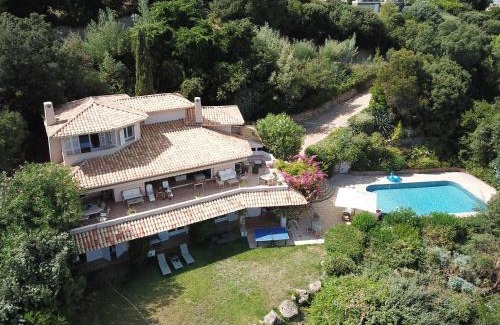 Porto-Vecchio Villa | Villa Uptica 16 pers piscine vue mer