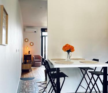 Le Treport House | Villa Valentine terrasse vue Mer & Falaises