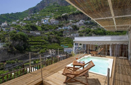 Pogerola Villa | Villa Veduta with terrace and jacuzzi, Amalfi