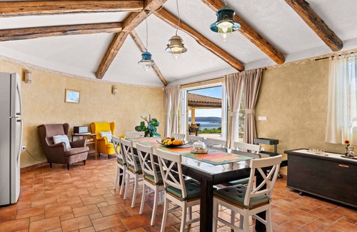 Trgetari Villa | Villa Vlacich for 8 people near Labin - Rabac with heated pool & sea view - only 2 km from the beach