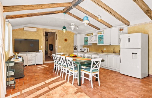 Trgetari Villa | Villa Vlacich for 8 people near Labin - Rabac with heated pool & sea view - only 2 km from the beach